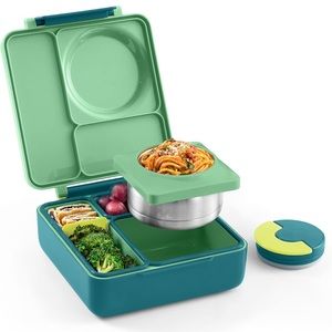 Bento Box for Kids - Insulated Bento Lunch Box with Leak Proof Thermos Food Jar